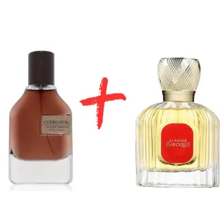 French Avenue Cuero Pura + Maison Alhambra La Rouge Baroque