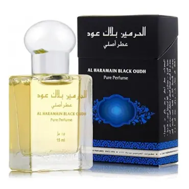 Парфюмно масло Al Haramain Black Oudh 15 мл. - Унисекс